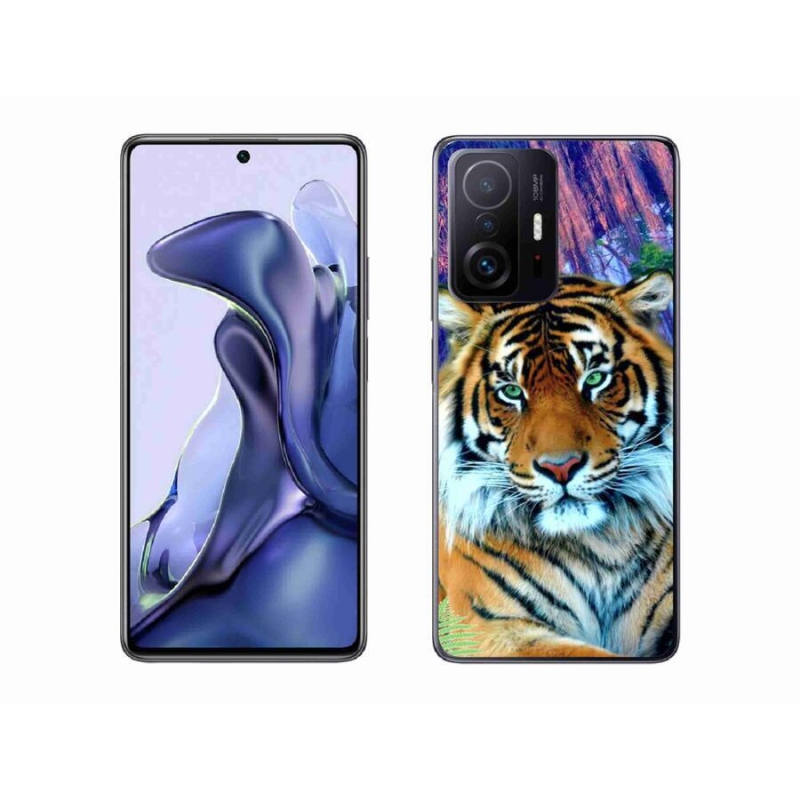 Gél tok mmCase a Xiaomi 11T Pro számára - tigris