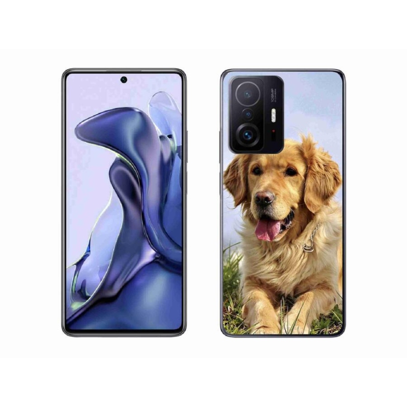 Gél tok mmCase a Xiaomi 11T Pro számára - arany retriever