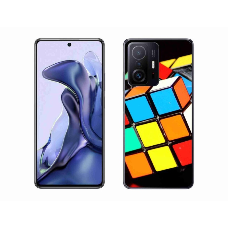 Gél tok mmCase a Xiaomi 11T számára - Rubik kocka