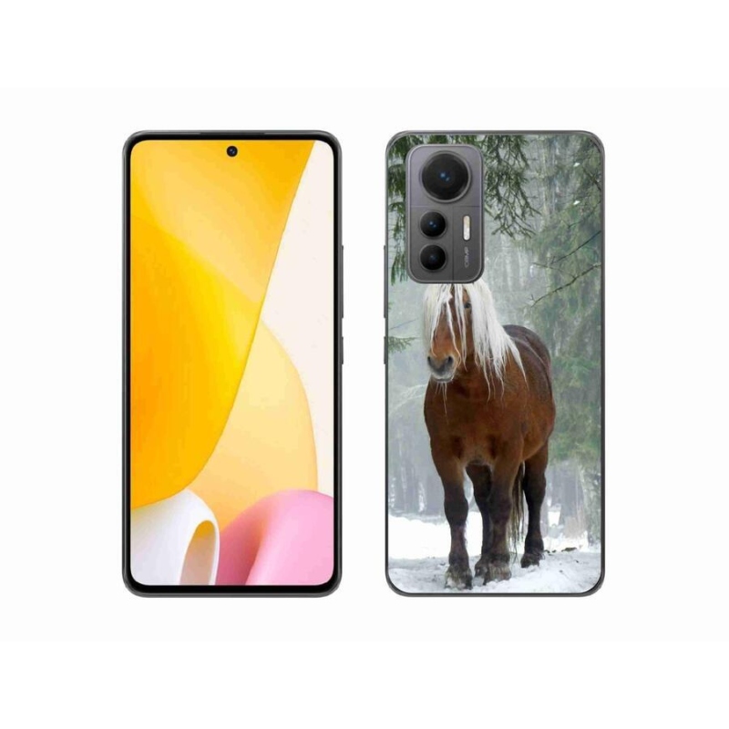 Gél tok mmCase a Xiaomi 12 Lite számára - ló az erdőben