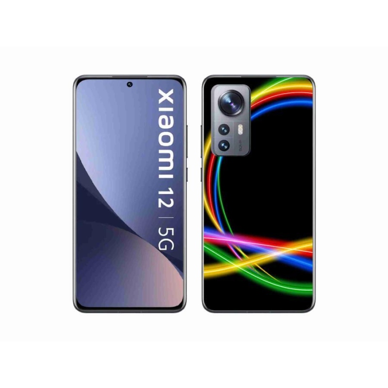Gél tok mmCase a Xiaomi 12 - neon körökhöz