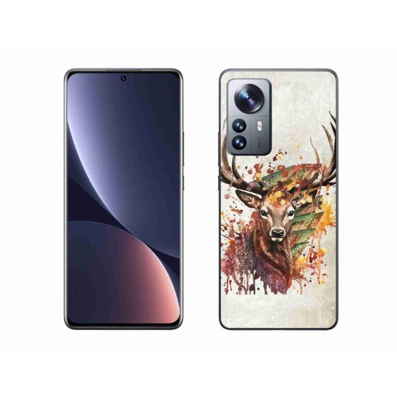 Gél tok mmCase a Xiaomi 12 Pro-hoz - szarvas 1
