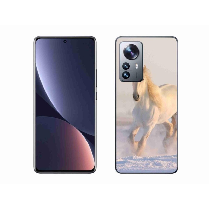 Gél tok mmCase a Xiaomi 12 Pro számára - ló a hóban