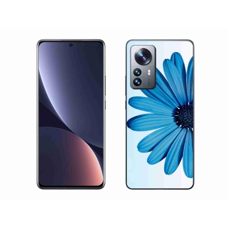 Gél tok mmCase a Xiaomi 12 Pro-hoz - kék százszorszép