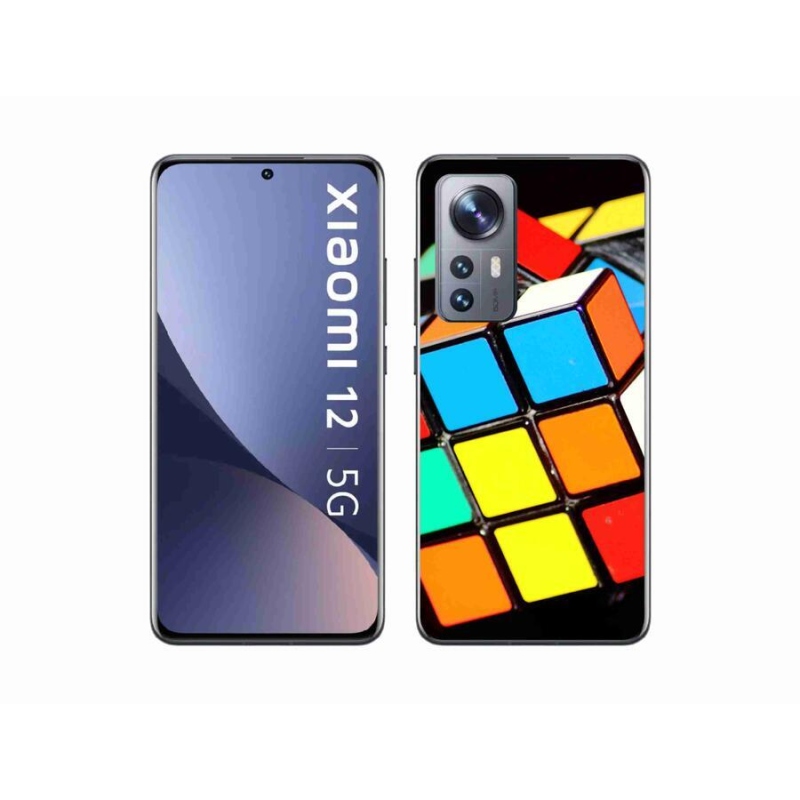 Gél tok mmCase a Xiaomi 12-hez - Rubik-kocka