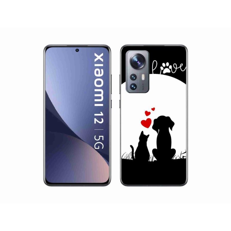Gél tok mmCase a Xiaomi 12-hez - állatszeretet