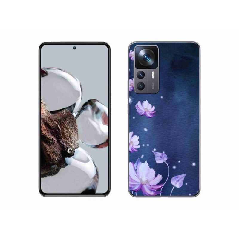 Gél tok mmCase a Xiaomi 12T-hez - virághullás