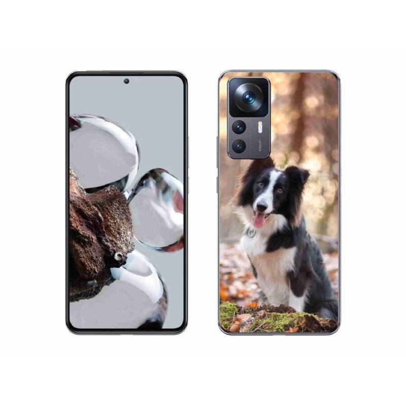 Gél tok mmCase a Xiaomi 12T Pro számára - border colie 1