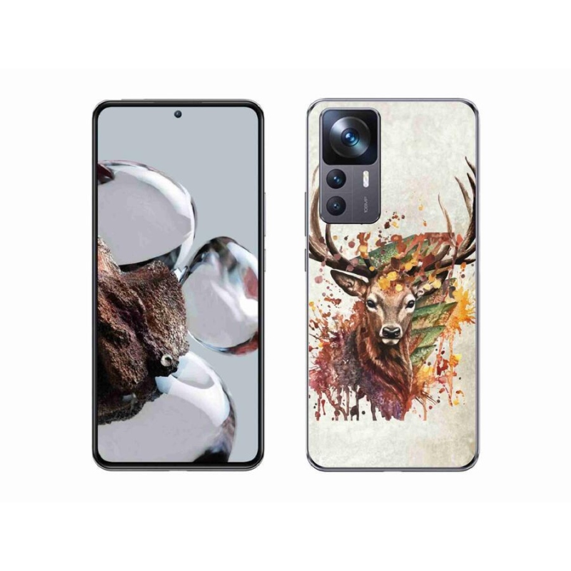 Gél tok mmCase a Xiaomi 12T Pro számára - szarvas 1