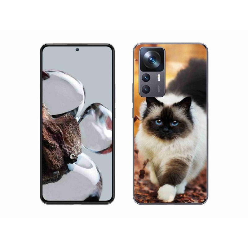 Gél tok mmCase a Xiaomi 12T Pro számára - macska