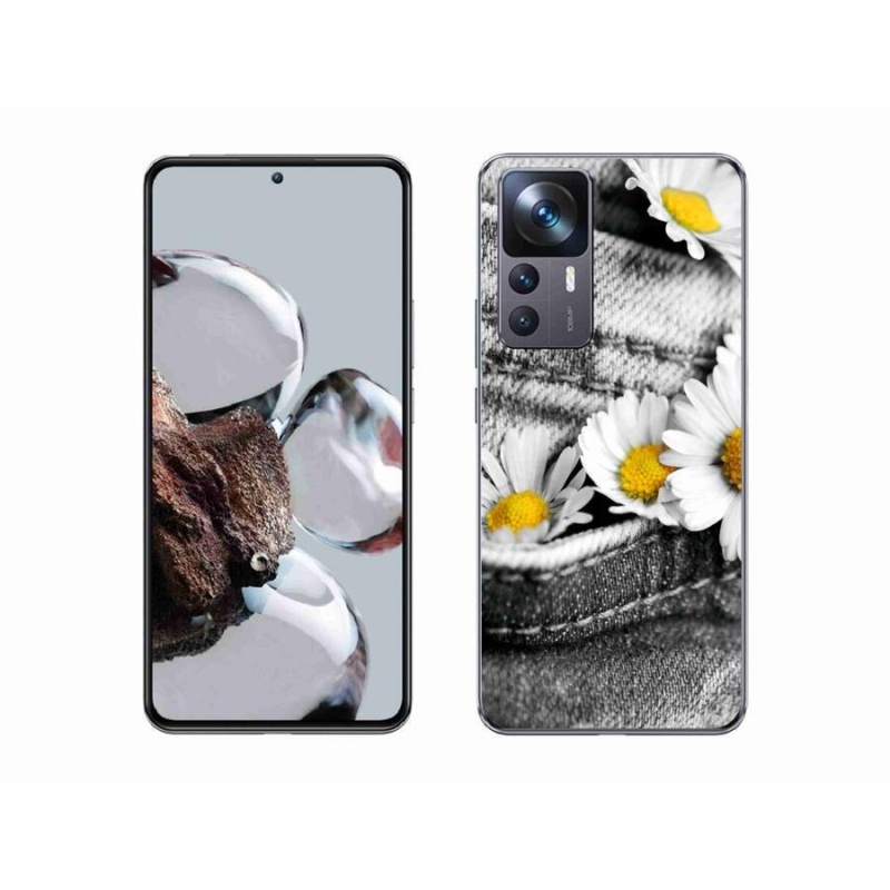 Gél tok mmCase a Xiaomi 12T Pro számára - Százszorszépek