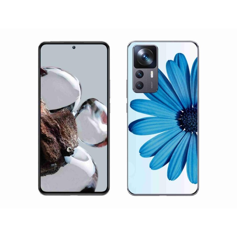 Gél tok mmCase a Xiaomi 12T Pro-hoz - kék százszorszép