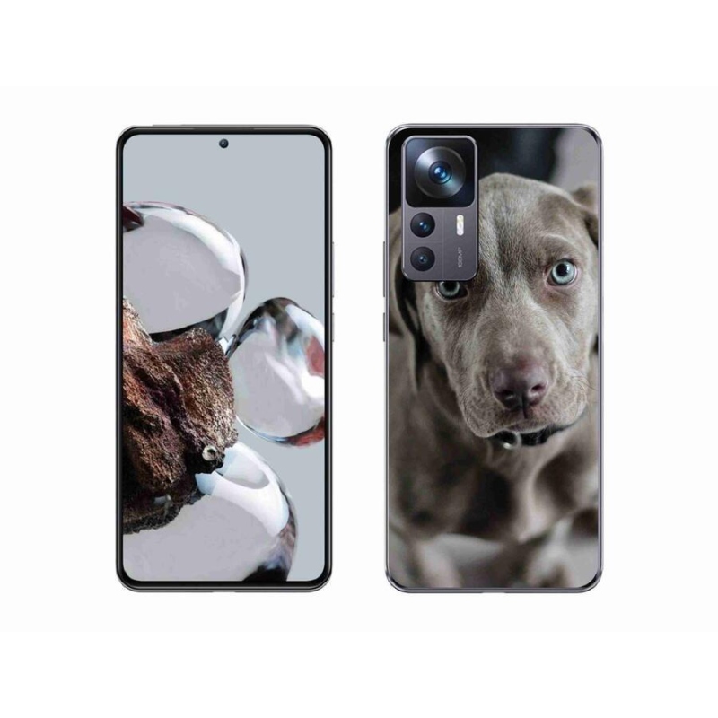 Gélhüvely mmCase a Xiaomi 12T Pro mobiltelefonhoz - výmarský ohař