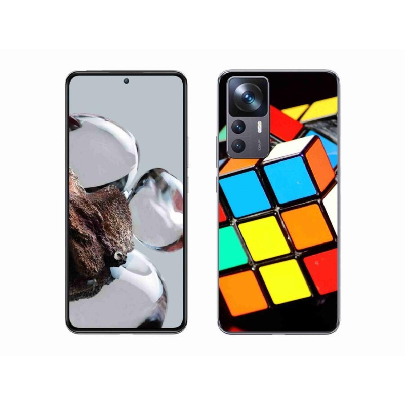 Gél tok mmCase a Xiaomi 12T számára - Rubik kocka