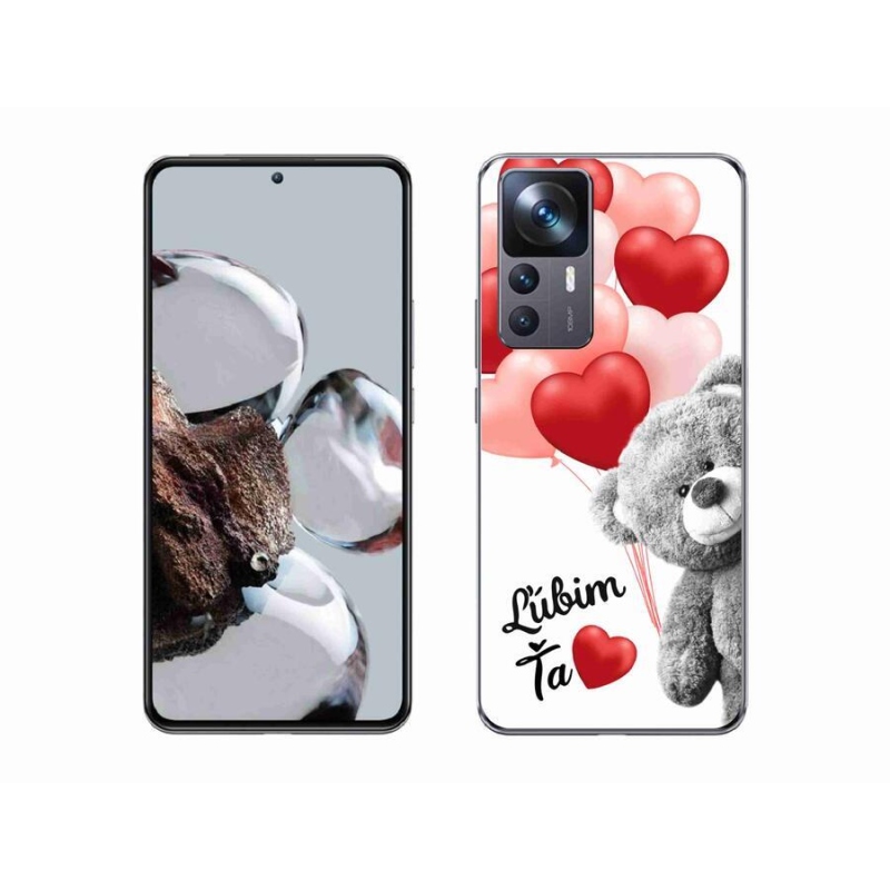 Gél tok mmCase a Xiaomi 12T-hez - I love you en