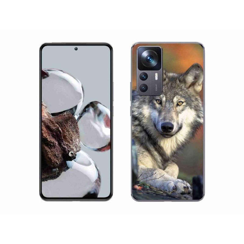 Gél tok mmCase a Xiaomi 12T számára - farkas