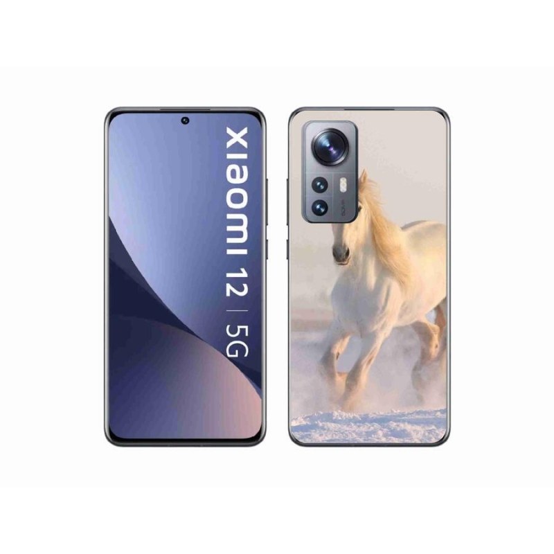 Gél tok mmCase a Xiaomi 12X-hez - ló a hóban