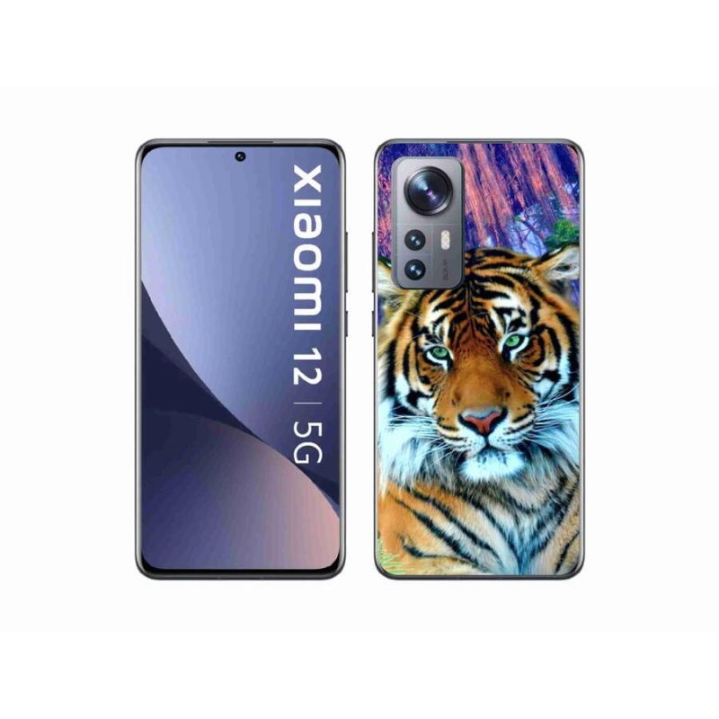 Gél tok mmCase a Xiaomi 12X készülékhez - tigris