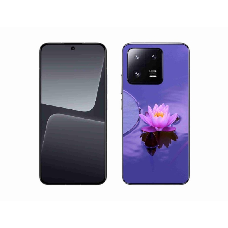 Gél tok mmCase a Xiaomi 13-hoz - virág a felületen