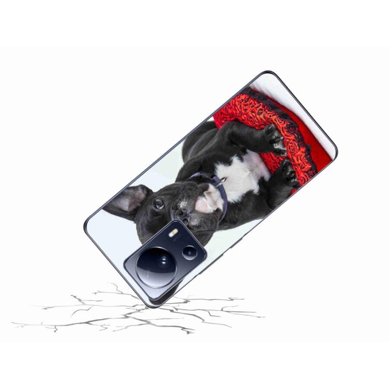 Gél tok mmCase a Xiaomi 13 Lite-hoz - bulldog