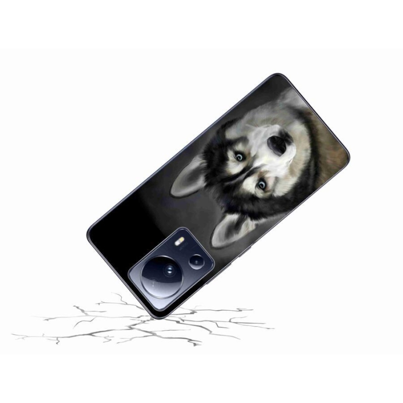 Gél tok mmCase a Xiaomi 13 Lite készülékhez - husky