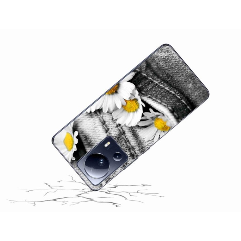 Gél tok mmCase a Xiaomi 13 Lite-hoz - Százszorszépek