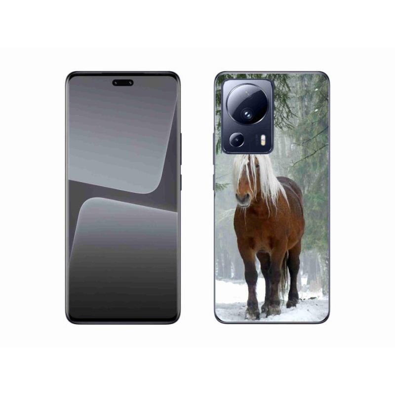 Gél tok mmCase a Xiaomi 13 Lite számára - ló az erdőben