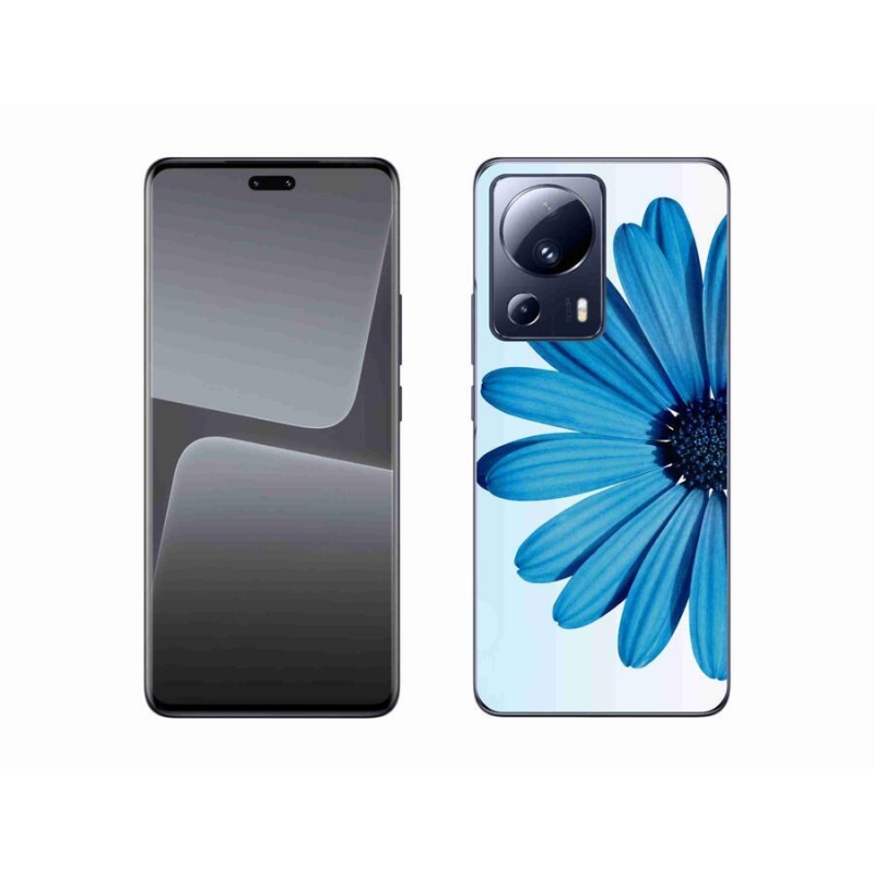 Gél tok mmCase a Xiaomi 13 Lite készülékhez - kék margaréta