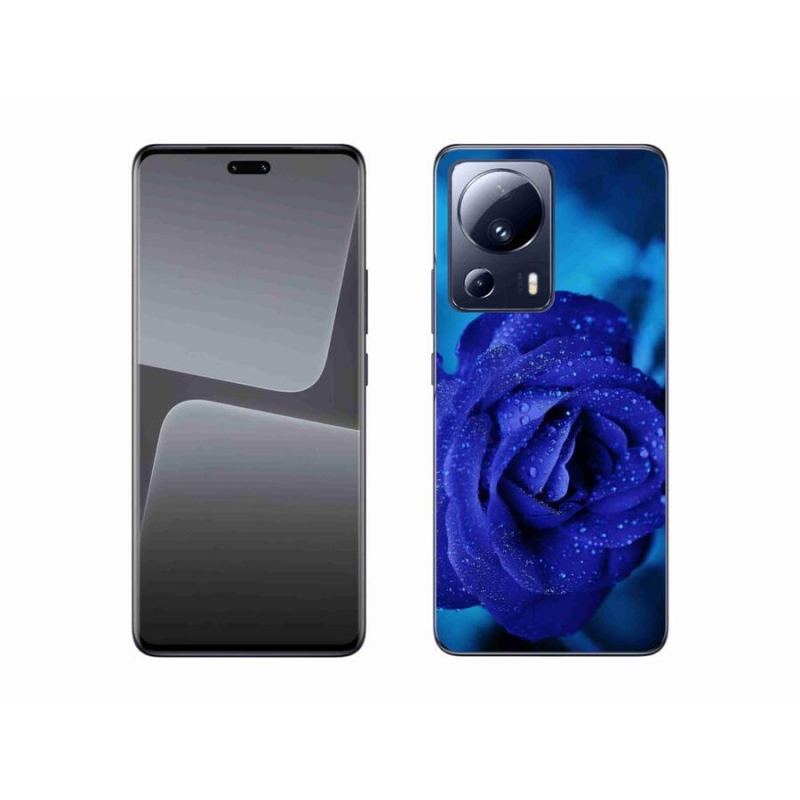 Gél tok mmCase a Xiaomi 13 Lite-hoz - kék rózsa