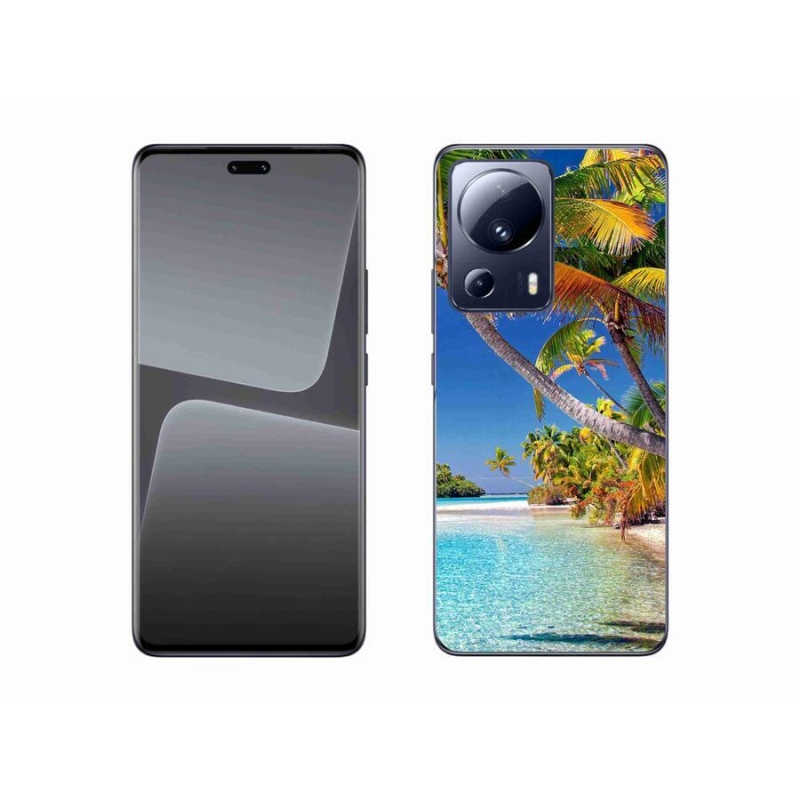 Gél tok mmCase a Xiaomi 13 Lite készülékhez - tengerparti strand