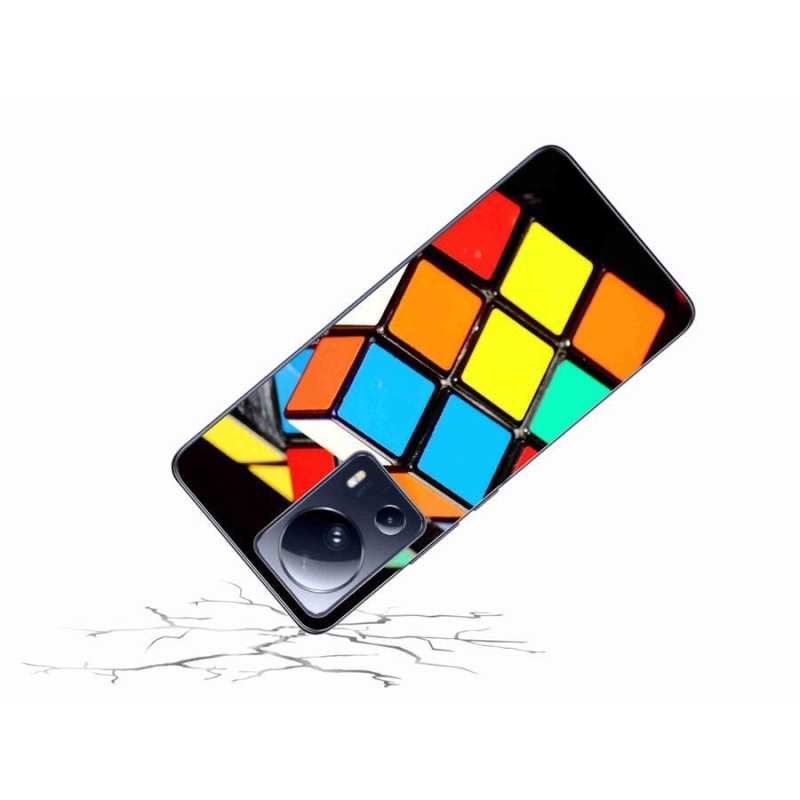 Gél tok mmCase a Xiaomi 13 Lite-hoz - Rubik-kocka