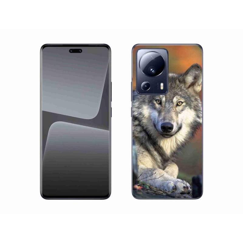 Gél tok mmCase a Xiaomi 13 Lite-hoz - farkas