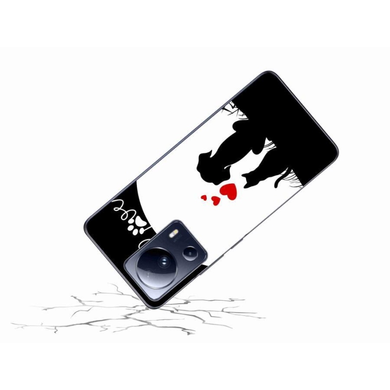 Gél tok mmCase a Xiaomi 13 Lite-hoz - állati szeretet