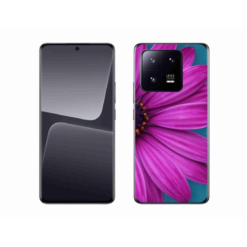 Gél tok mmCase a Xiaomi 13 Pro-hoz - lila százszorszép