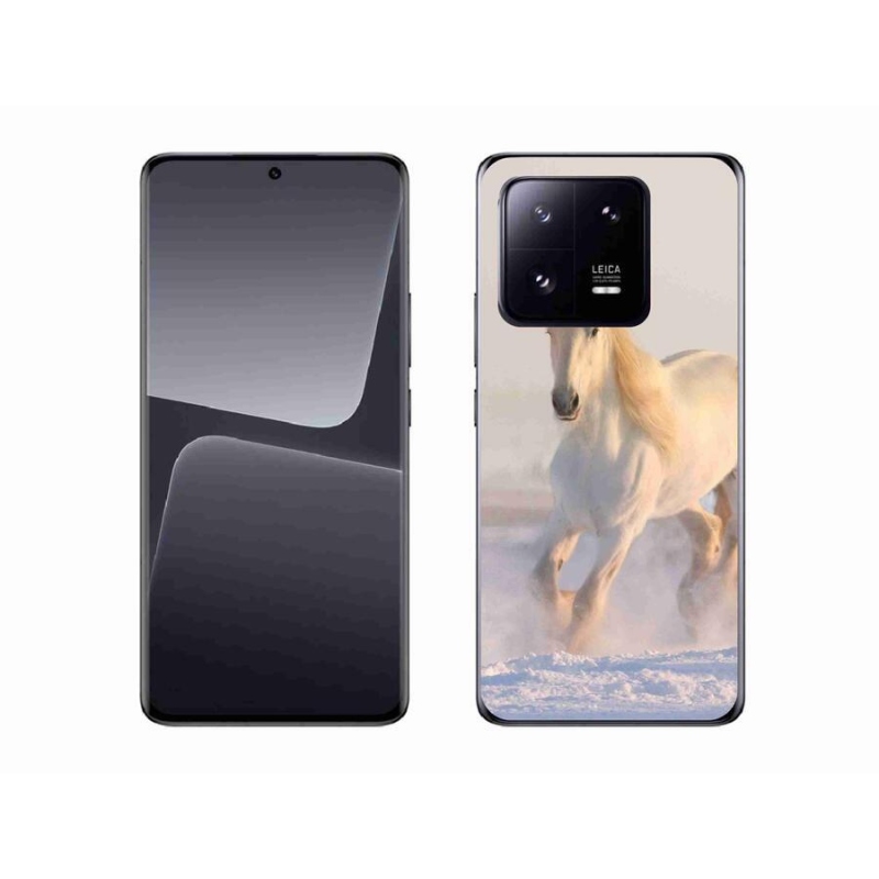 Gél tok mmCase a Xiaomi 13 Pro számára - ló a hóban