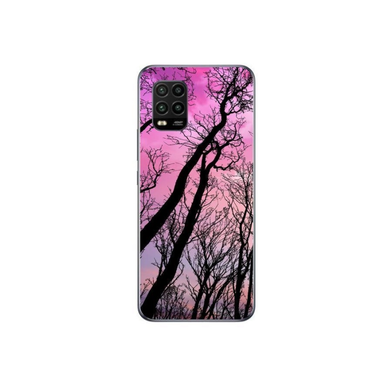 Gél tok mmCase a Xiaomi Mi 10 Lite számára - kidőlt fák