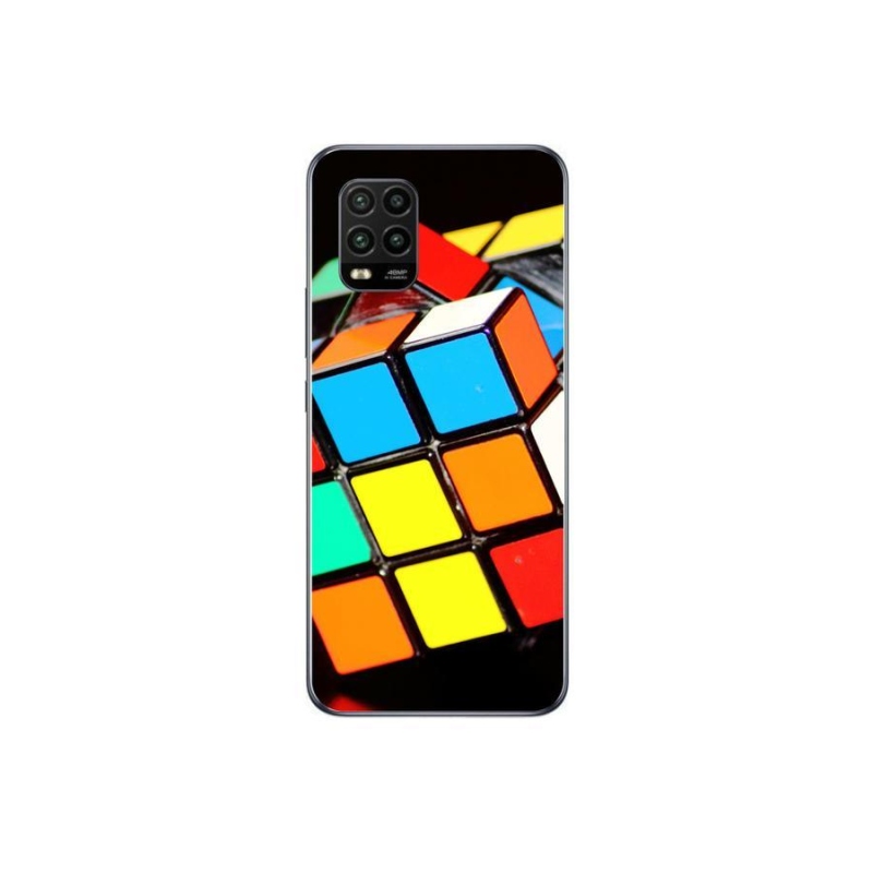 Gél tok mmCase a Xiaomi Mi 10 Lite készülékhez - Rubik-kocka