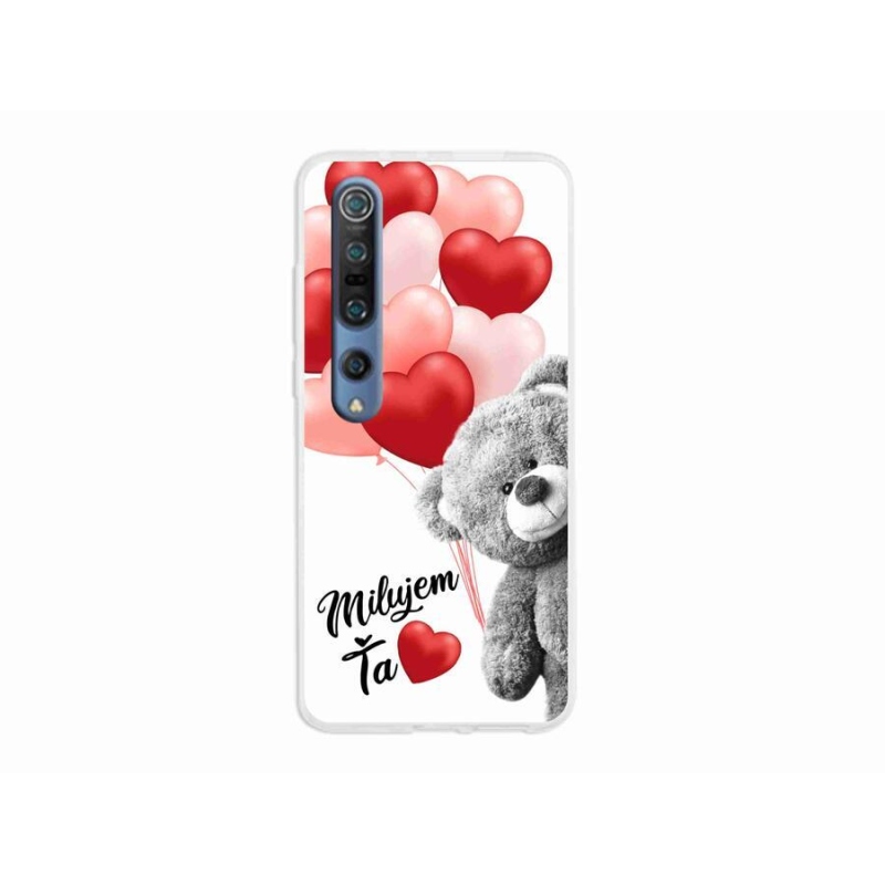Gél tok mmCase a Xiaomi Mi 10 - I love you számára
