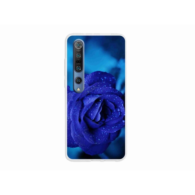 Gél tok mmCase a Xiaomi Mi 10 készülékhez - kék rózsa