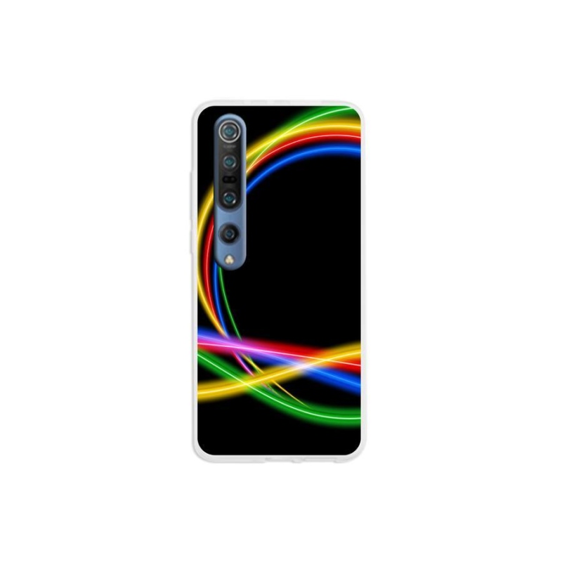 Gél tok mmCase a Xiaomi Mi 10 készülékhez - neon körök