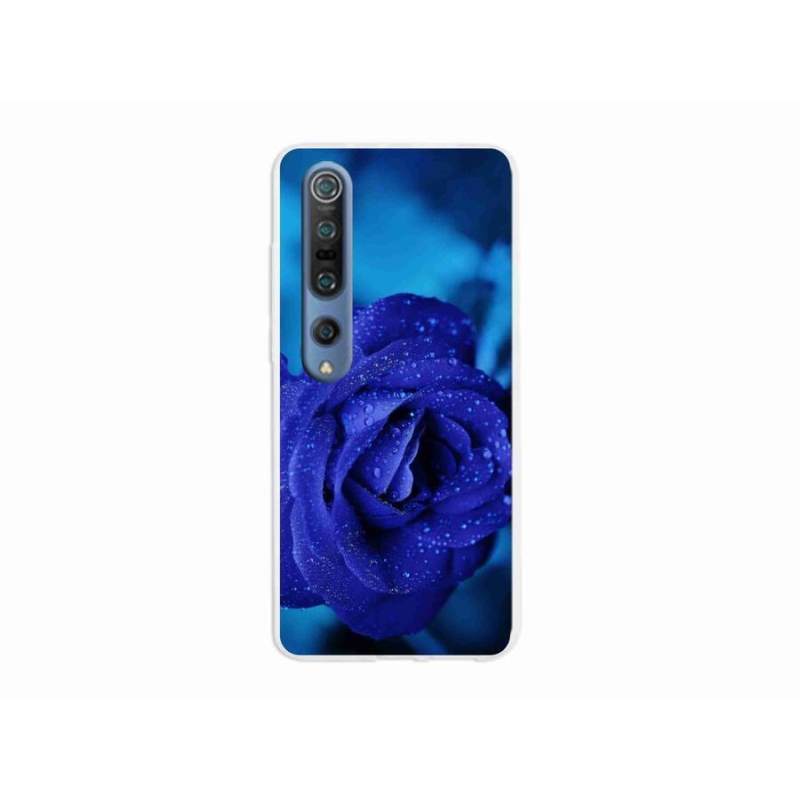 Gél tok mmCase a Xiaomi Mi 10 Pro készülékhez - kék rózsa