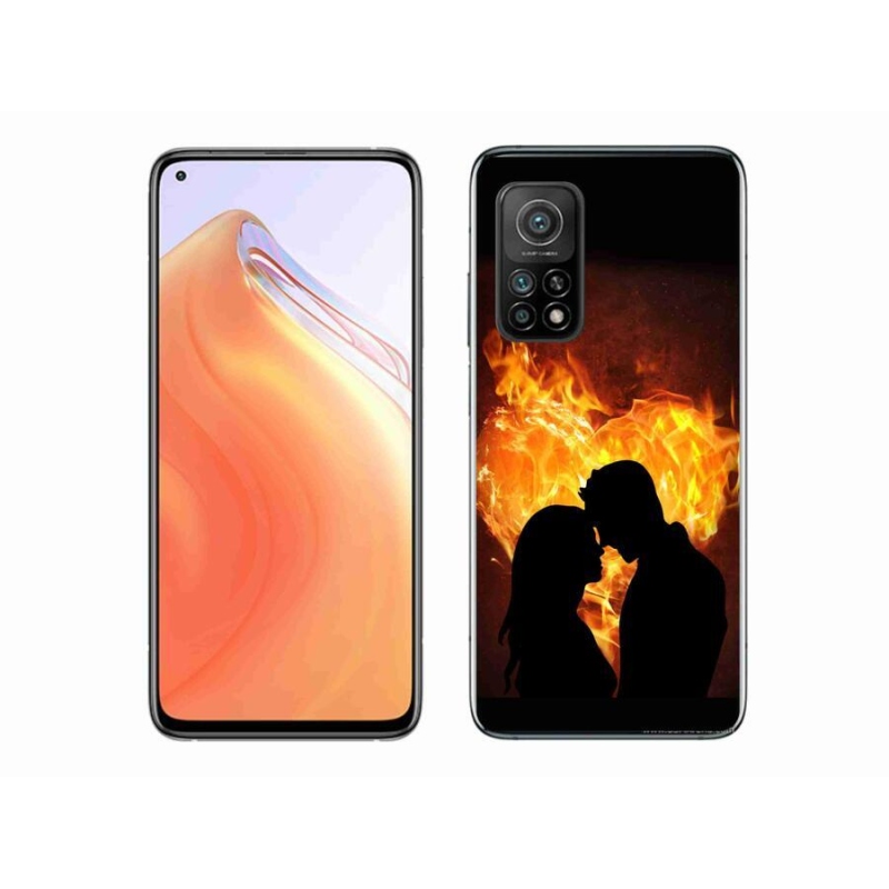 Gél tok mmCase a Xiaomi Mi 10T 5G számára - tüzes szerelem