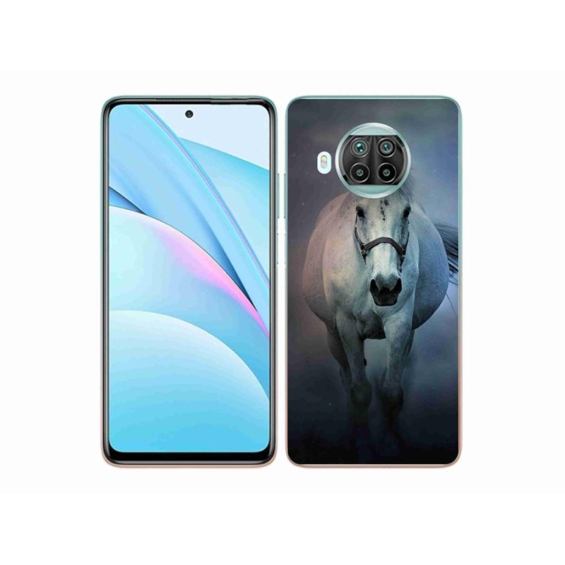 Gél tok mmCase a Xiaomi Mi 10T Lite 5G számára - futó fehér ló
