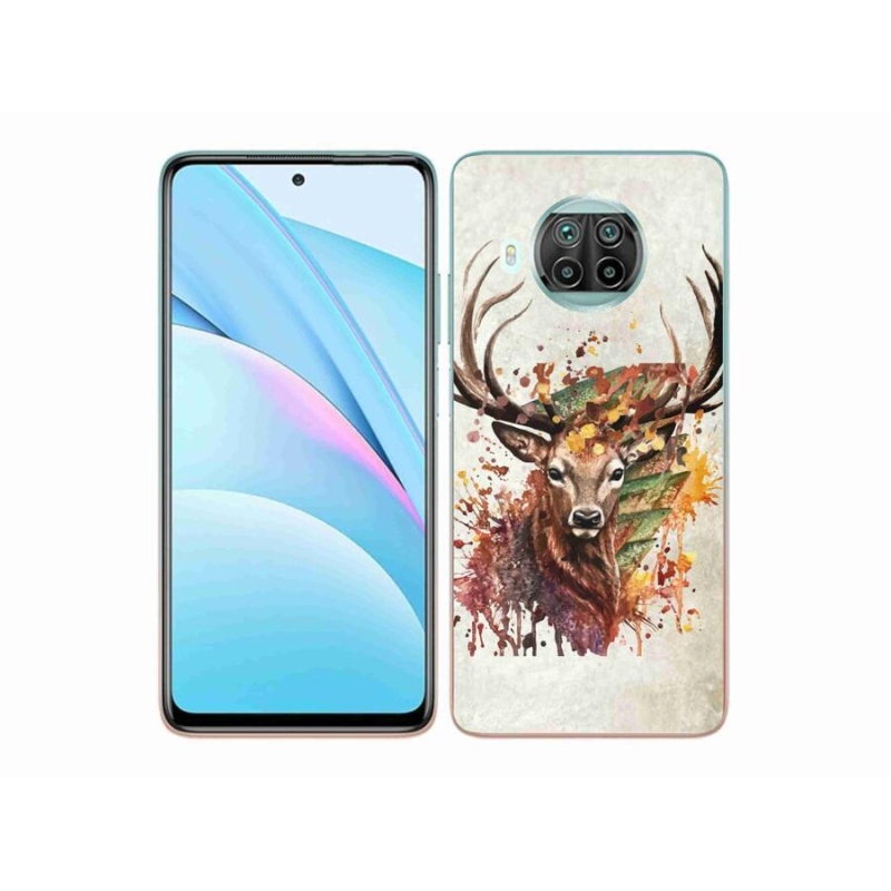 Gél tok mmCase a Xiaomi Mi 10T Lite 5G számára - szarvas 1