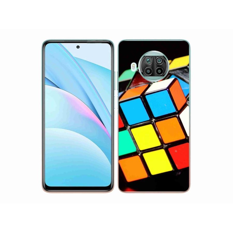 Gél tok mmCase a Xiaomi Mi 10T Lite 5G számára - Rubik-kocka