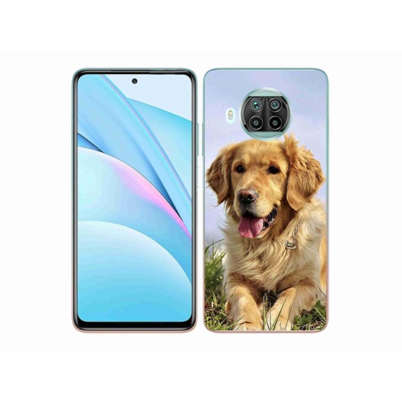 Gél tok mmCase a Xiaomi Mi 10T Lite 5G-hez - arany retriever
