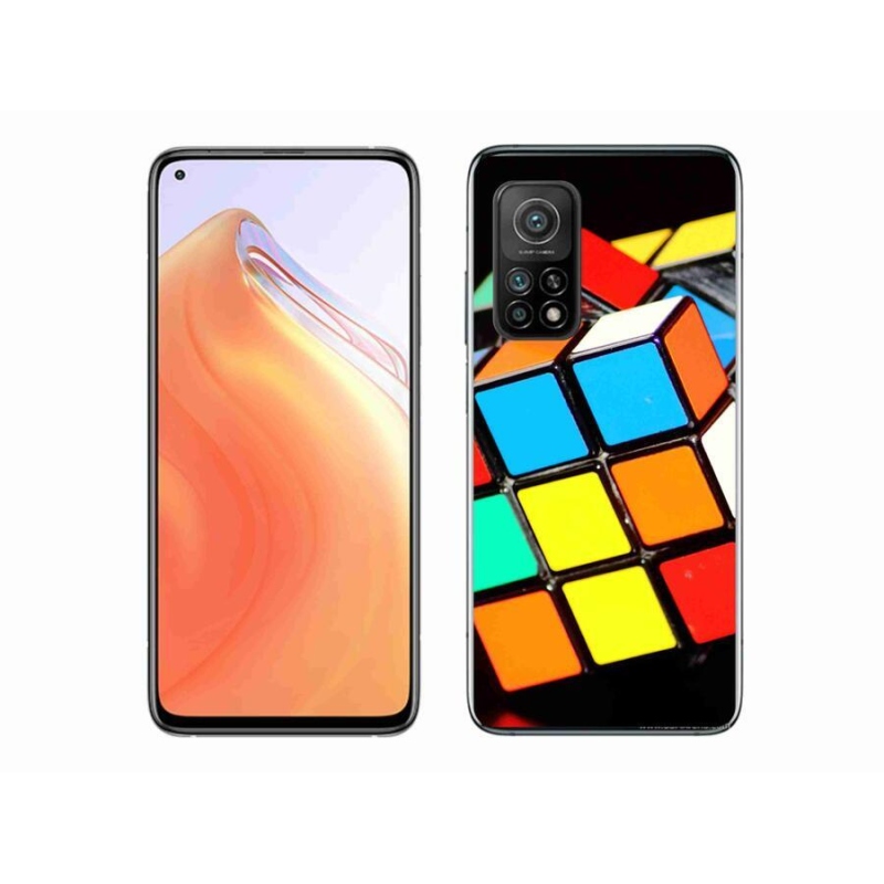 Gél tok mmCase a Xiaomi Mi 10T Pro 5G-hez - Rubik-kocka