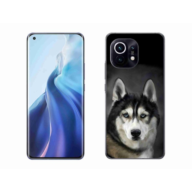 Gél tok mmCase a Xiaomi Mi 11-hez - husky