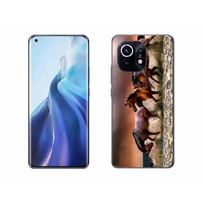 Gél tok mmCase a Xiaomi Mi 11-hez - lovak 1