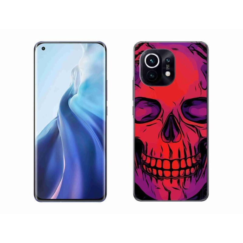 Gél tok mmCase a Xiaomi Mi 11-hez - koponya